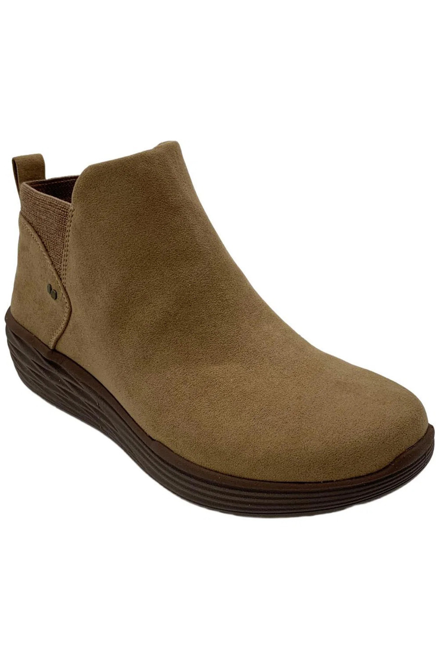 Ryka Women's Noelle 3 Wedge Ankle Boots Walnut Brown - Wide